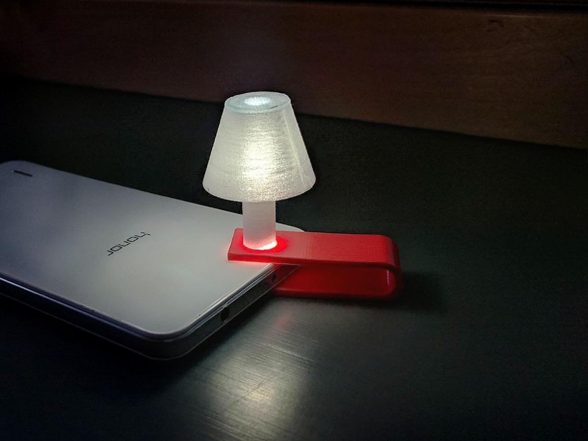 Luz noturna para telefone