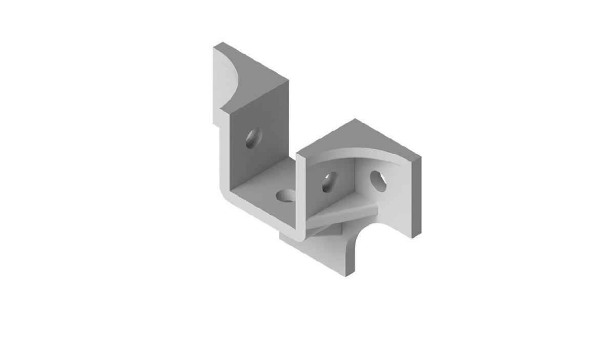 Suporte para o Eixo Y   2020 (Guia Linear)