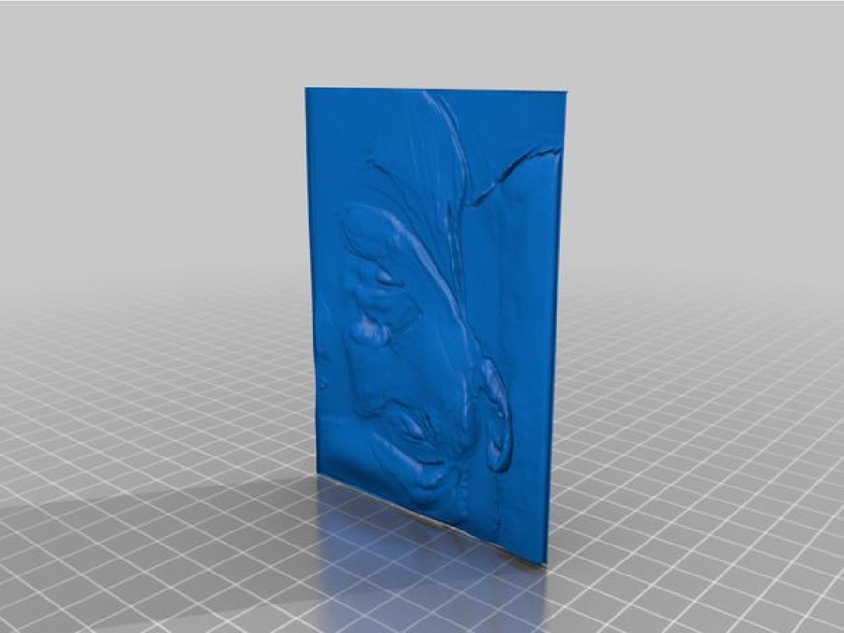 Painel #02 Pagina #01 Implant! um quadrinho imprimivel em 3D legivel por deficientes visuais / cegos