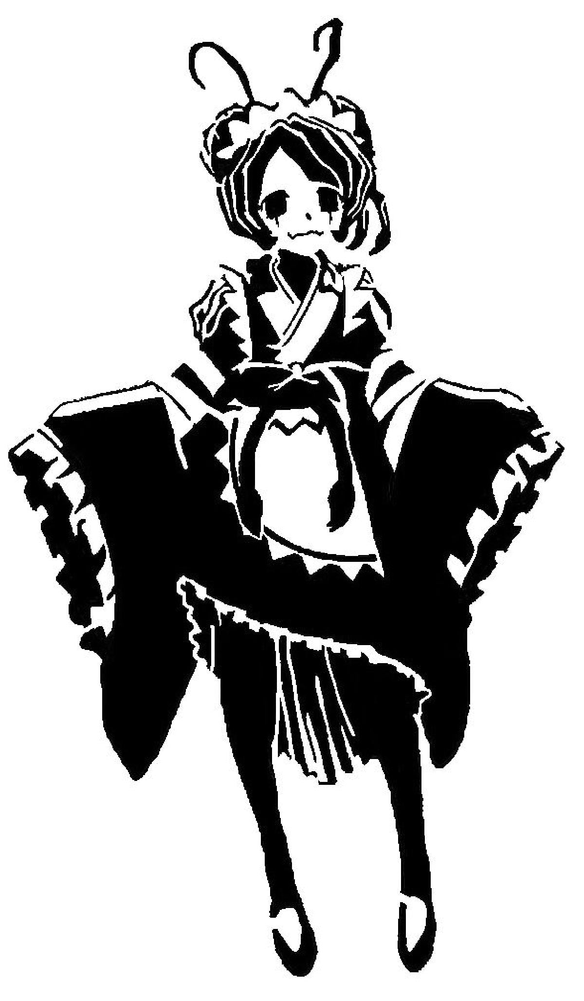Entoma Vasilissa Zeta estencil