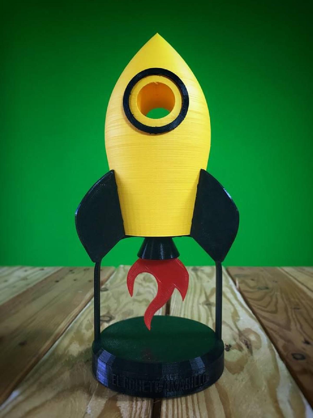 Foguete Amarelo (Logotipo El Cohete Amarillo)