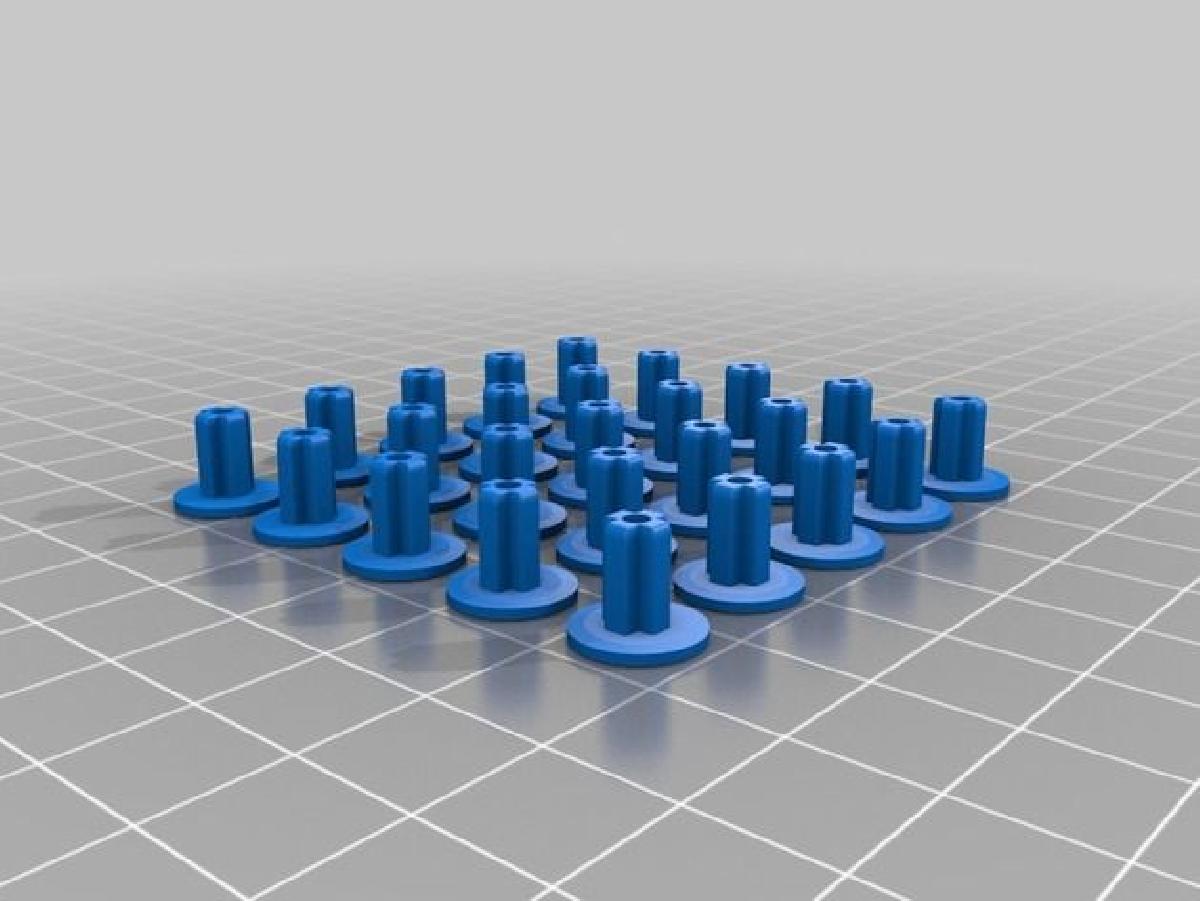 Eixos de motor LEGO 9V 25x