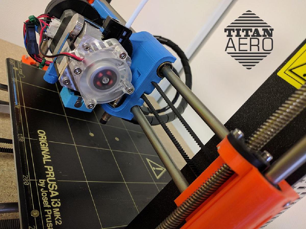 Original Prusa i3 MK2 E3D Titan Aero Upgrade