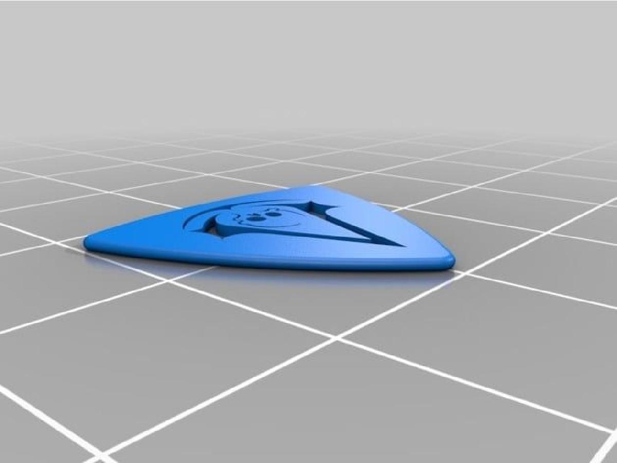 palheta de guitarra do Assassins Creed Black Flag