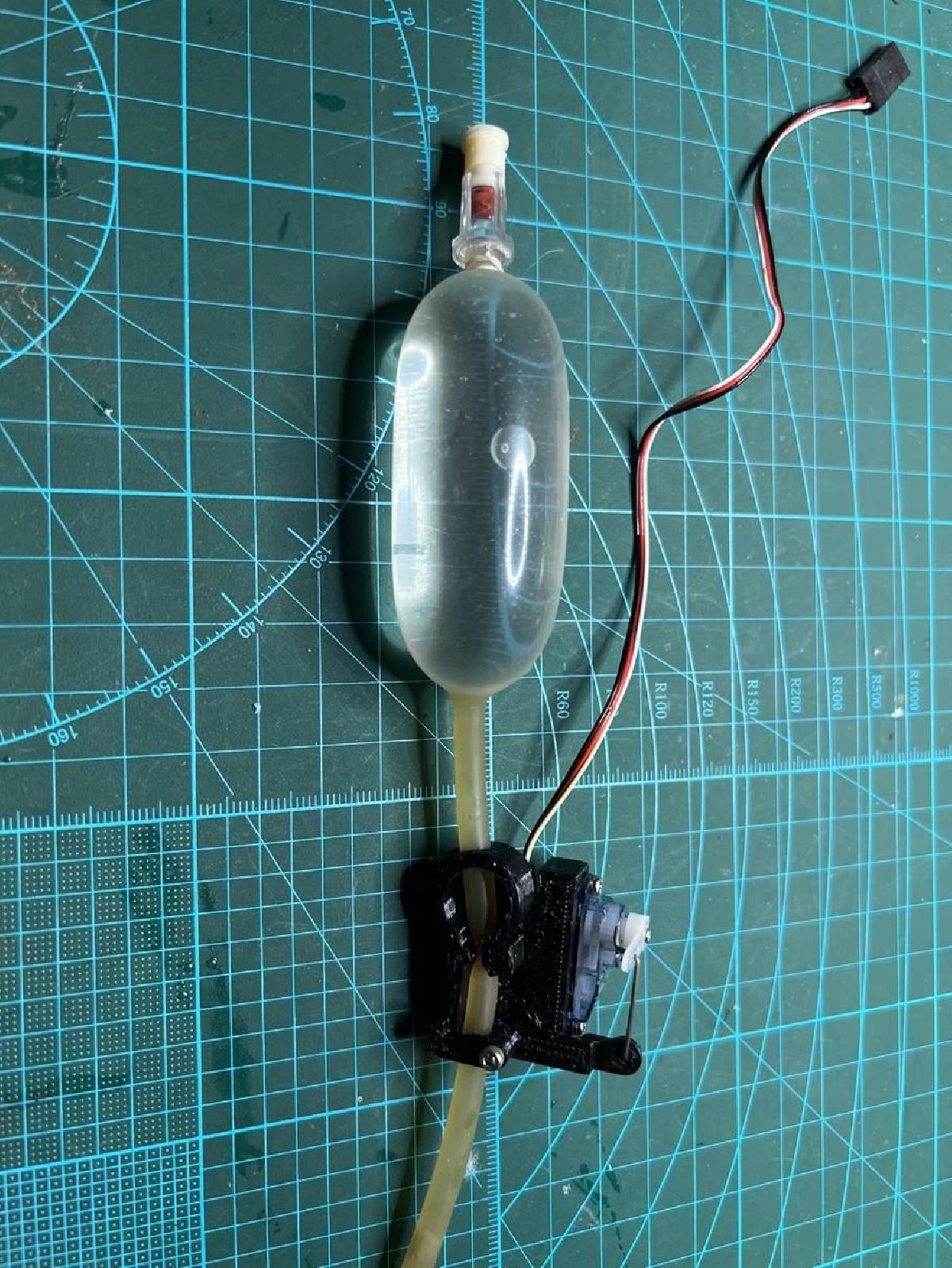 Valvula de agua controlada por RC