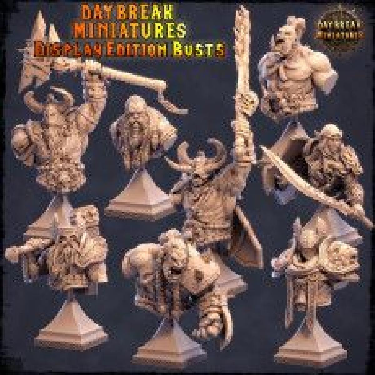 Daybreak Miniatures   Pacote de Bustos 1