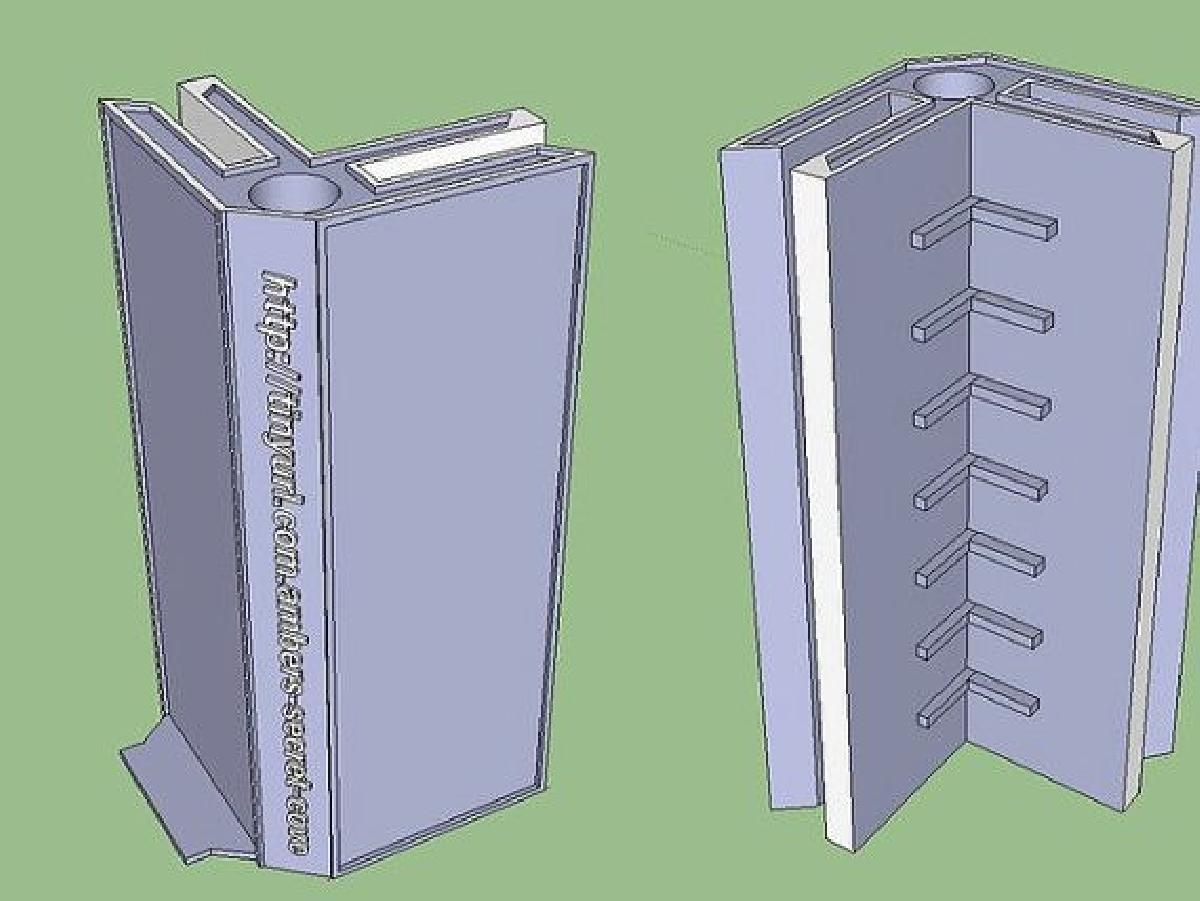 Cantos da caixa de moldagem para fabricacao de moldes de silicone