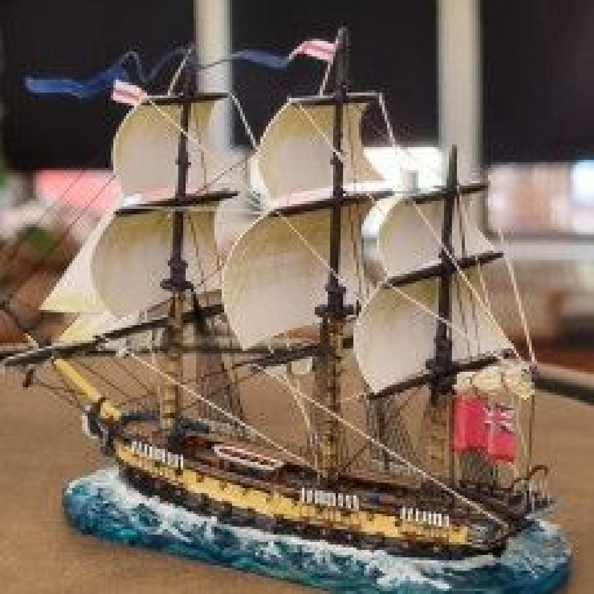 Fragata Razee HMS Majestic (58 canhoes), 1813 16, AOA GB 20