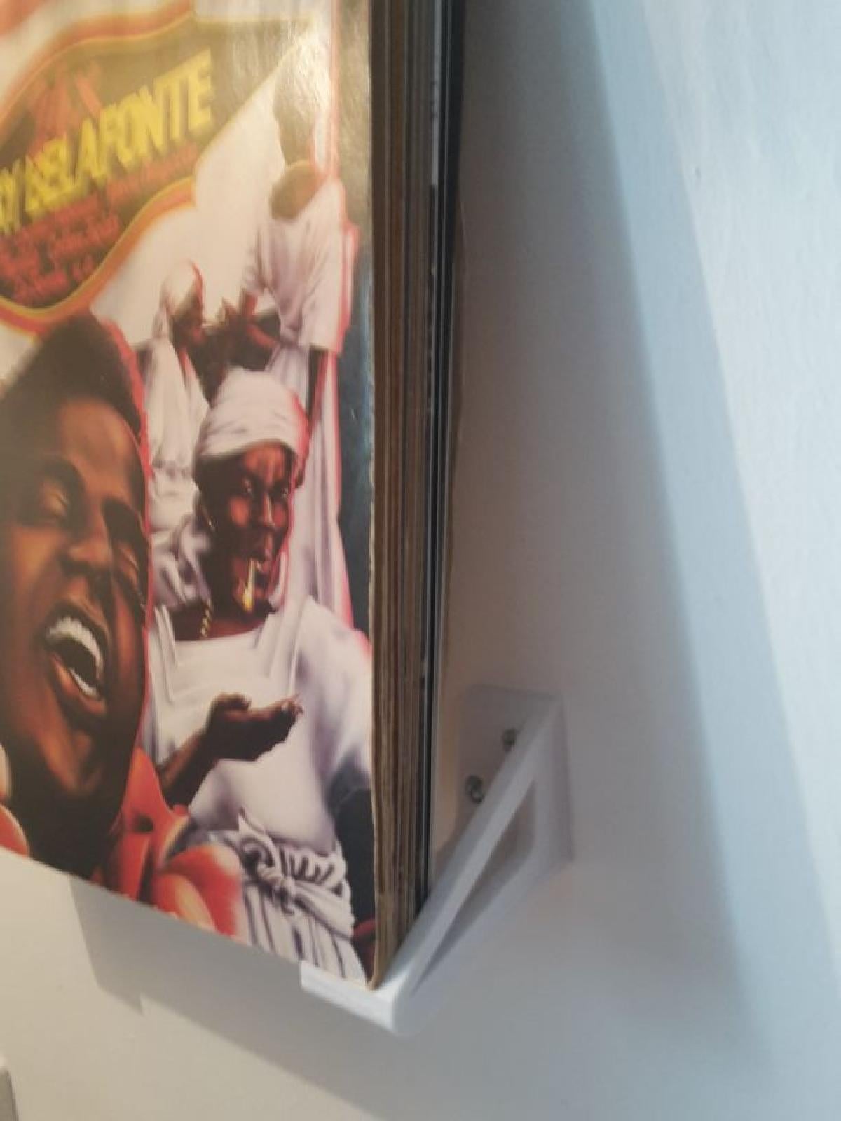 Suporte de parede para disco de vinil LP