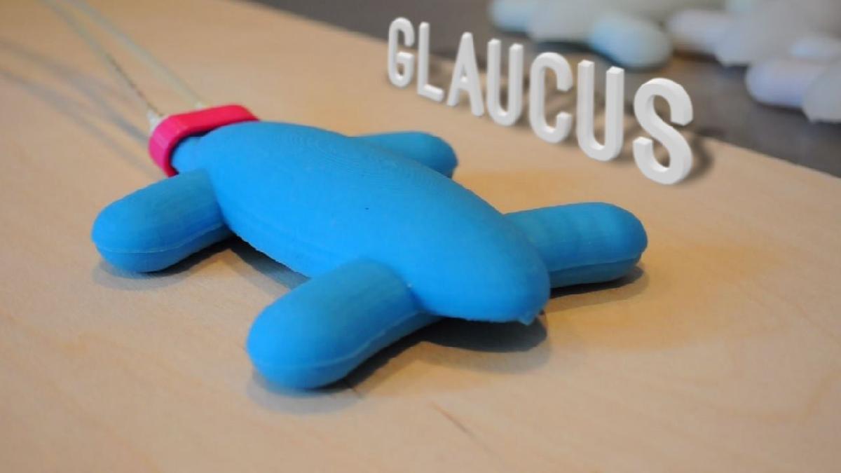O Glaucus: Um robo quadrupede macio