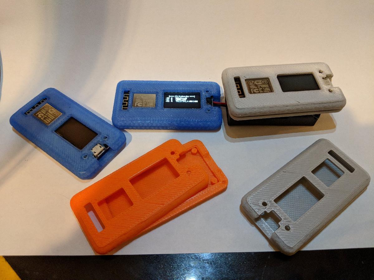 Case para OLED 0.96 do Nodemcu