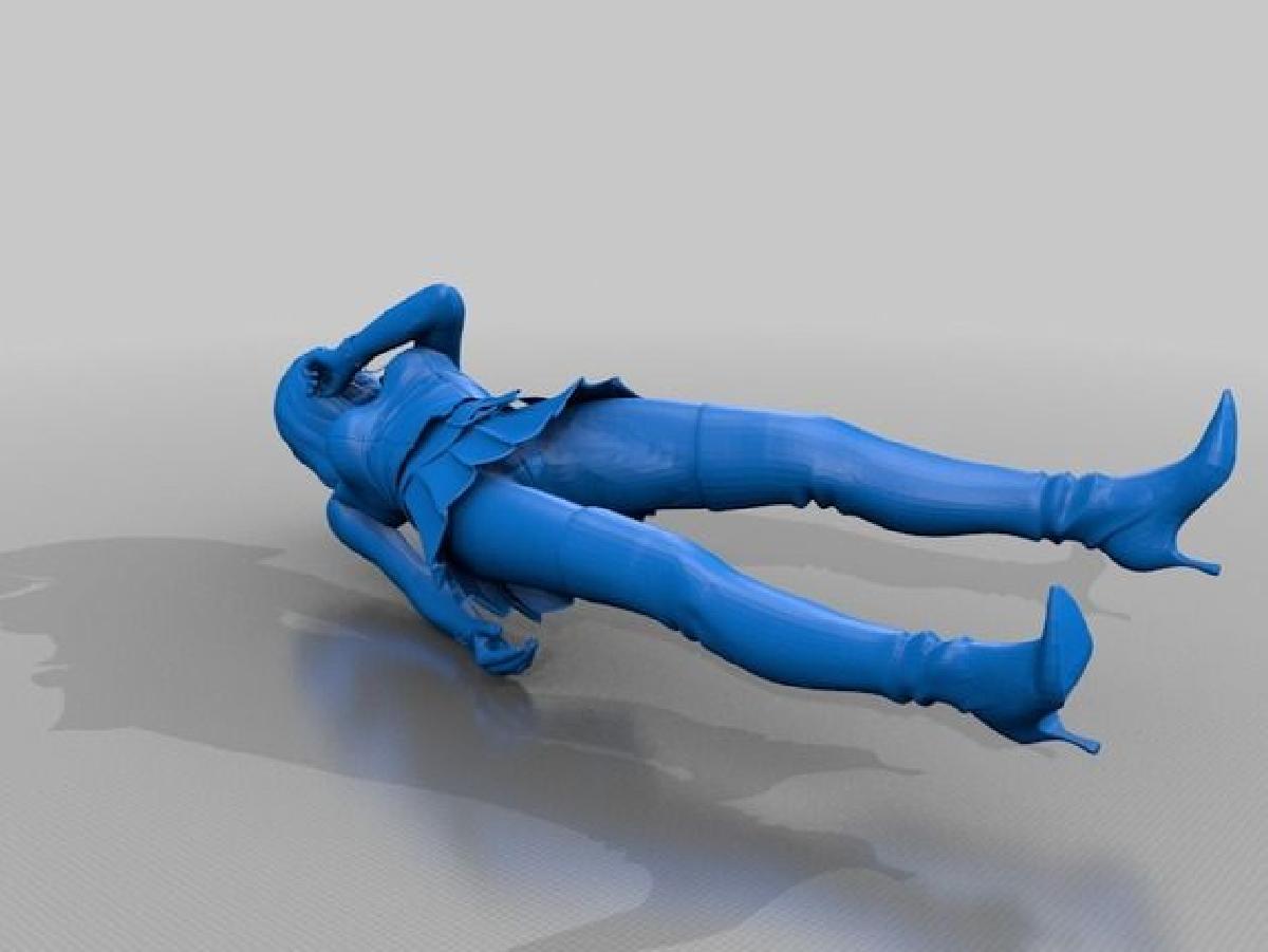 Garota Sexy   Modelo 3D