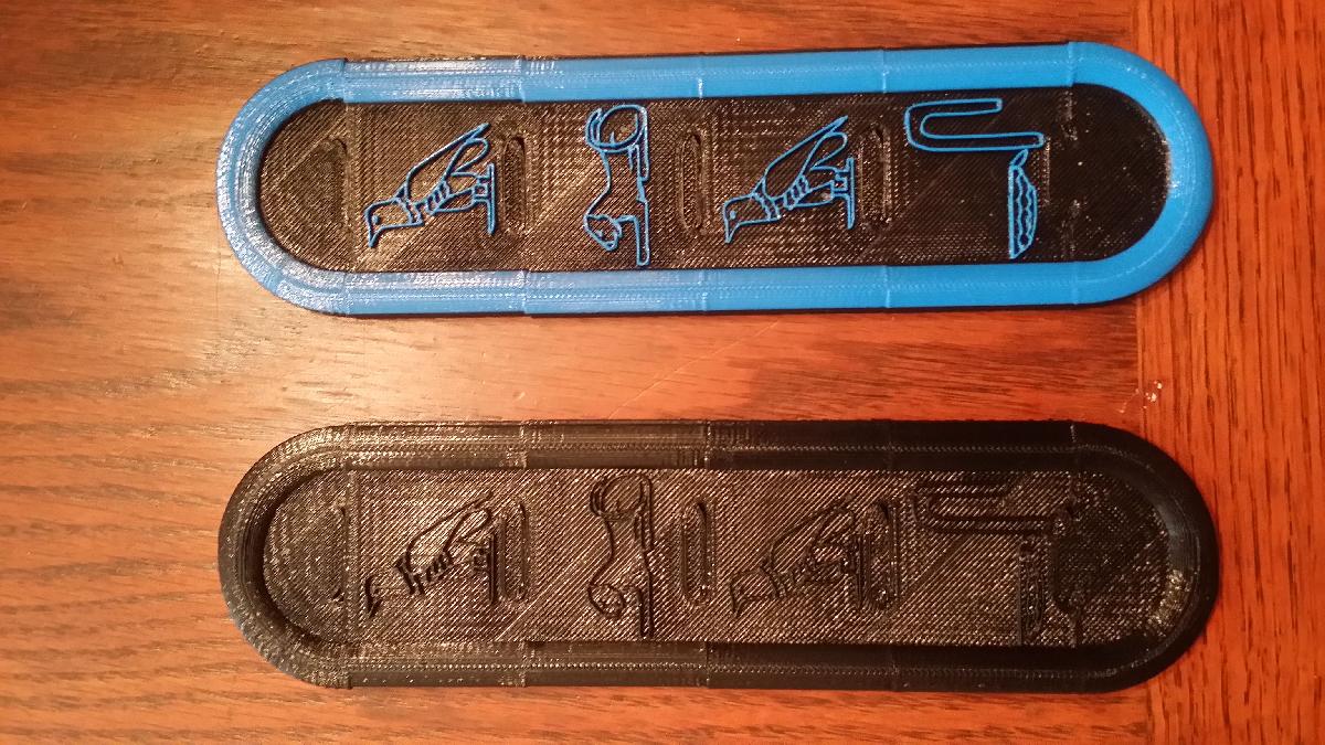 Hieroglifos egipcios   Fazendo um cartucho