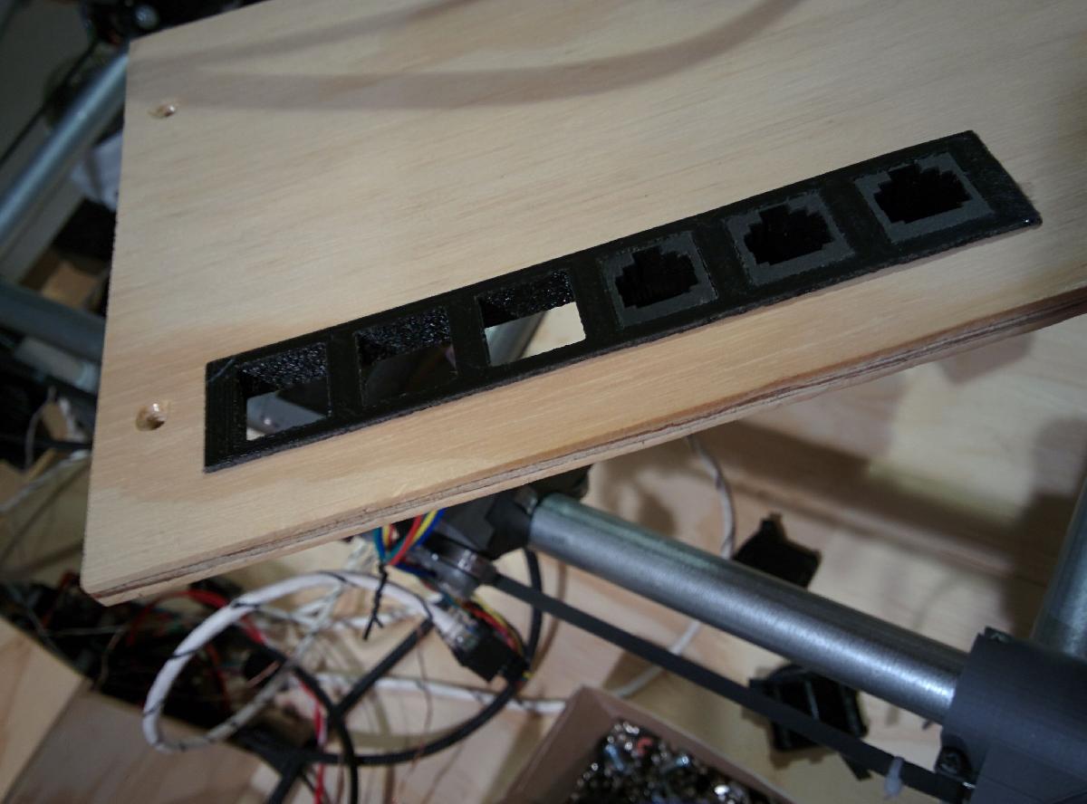 suporte RJ45 6x