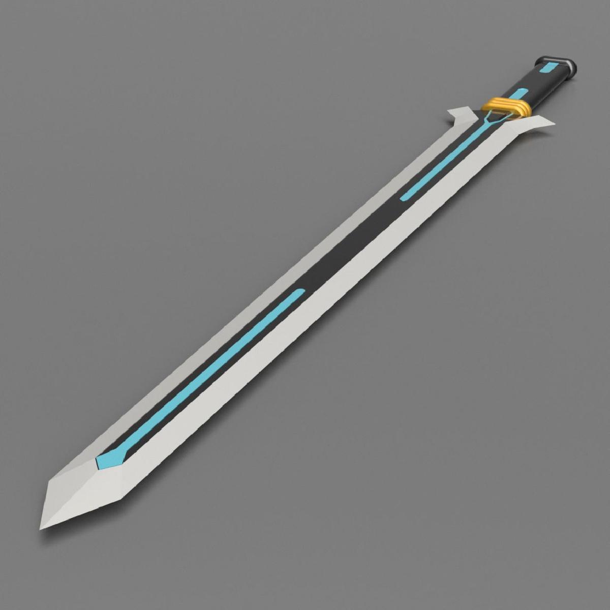 Escala Ordinal   Espada do Kirito   Sword Art Online