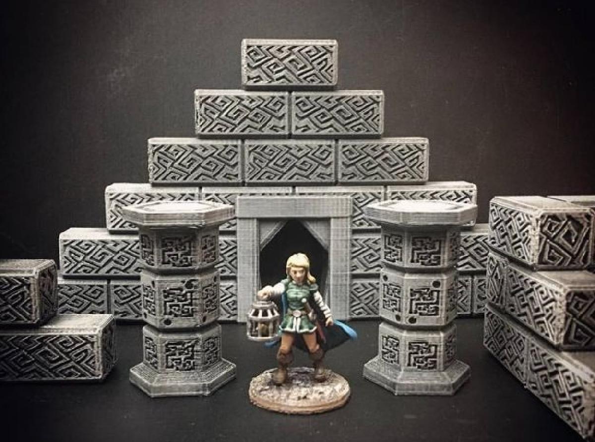 Pilar Ciclopeano (28mm/Escala Heroica)