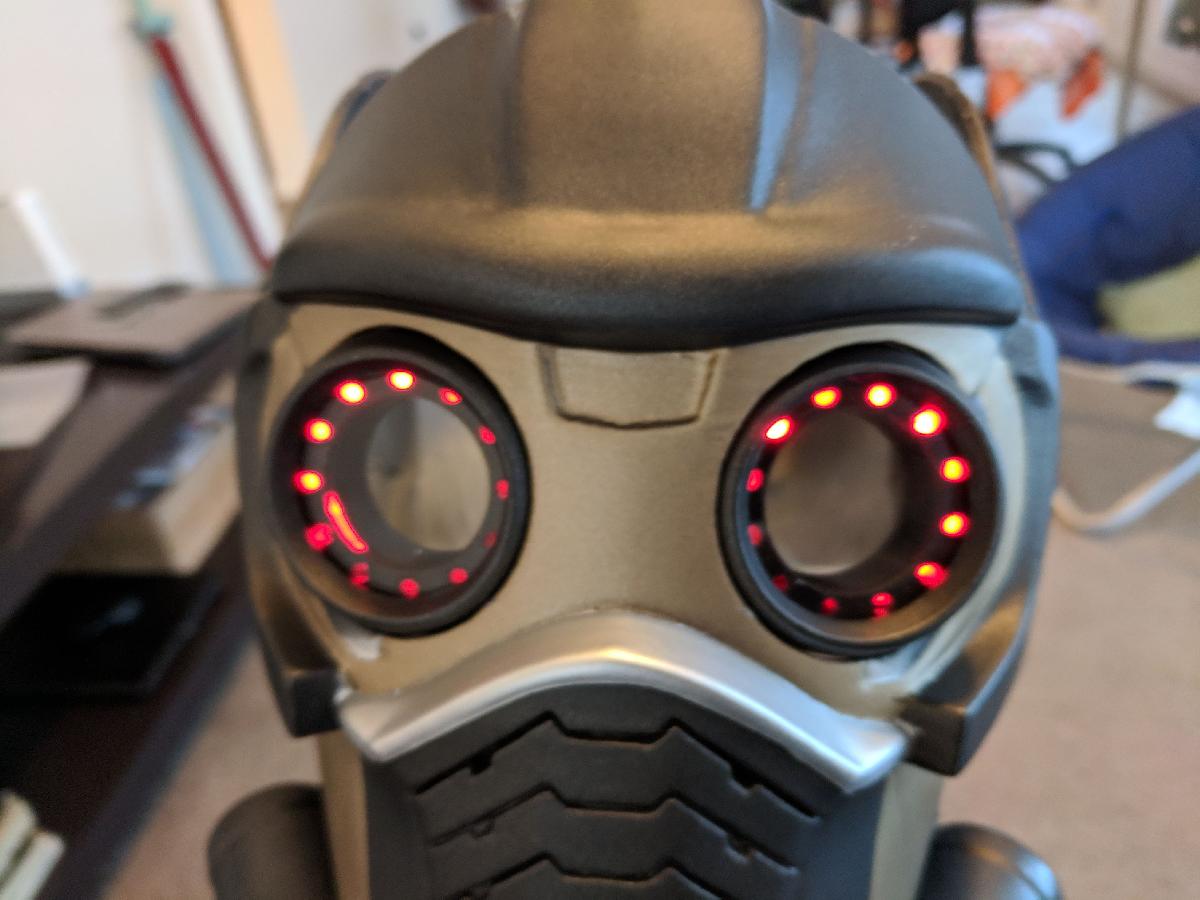 Inserto de Olho da Mascara do StarLord