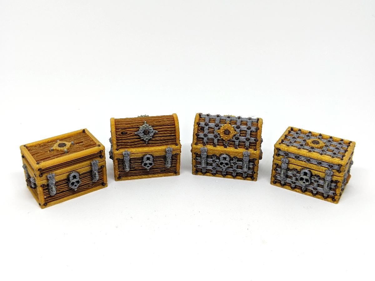 Baús do tesouro para Gloomhaven