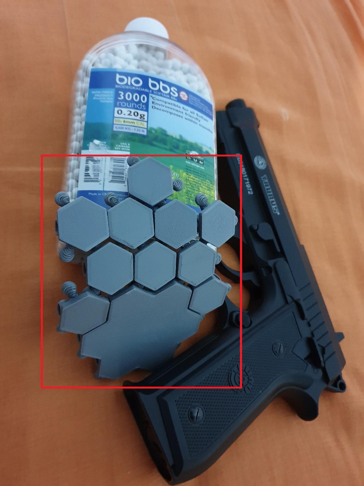 Airsoft Placa de Armadura Modular