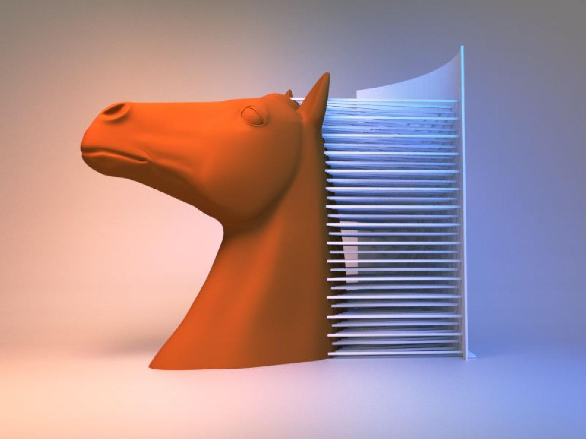 Cavalo Peludo (extrusao simples e dupla)