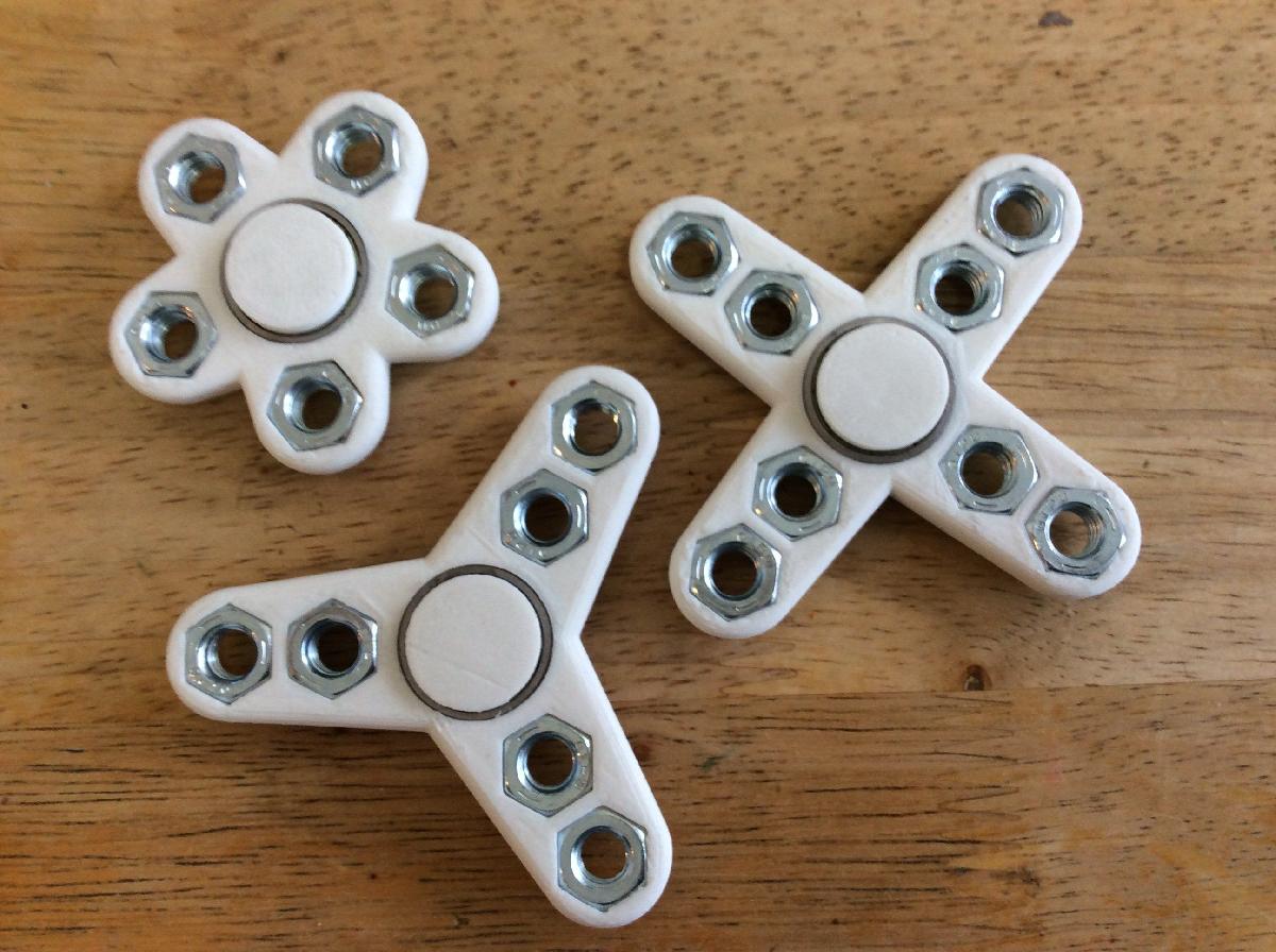 Fidget Spinner Muito Personalizavel