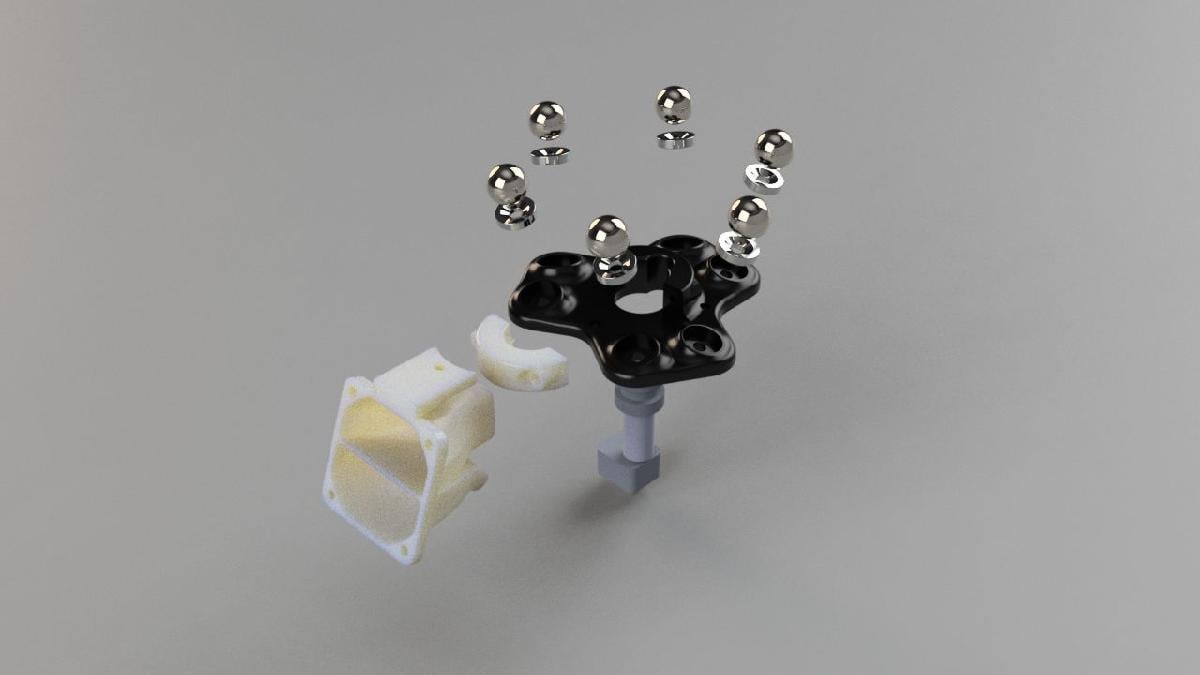 Efetor magnetico para HotEnd Merlin