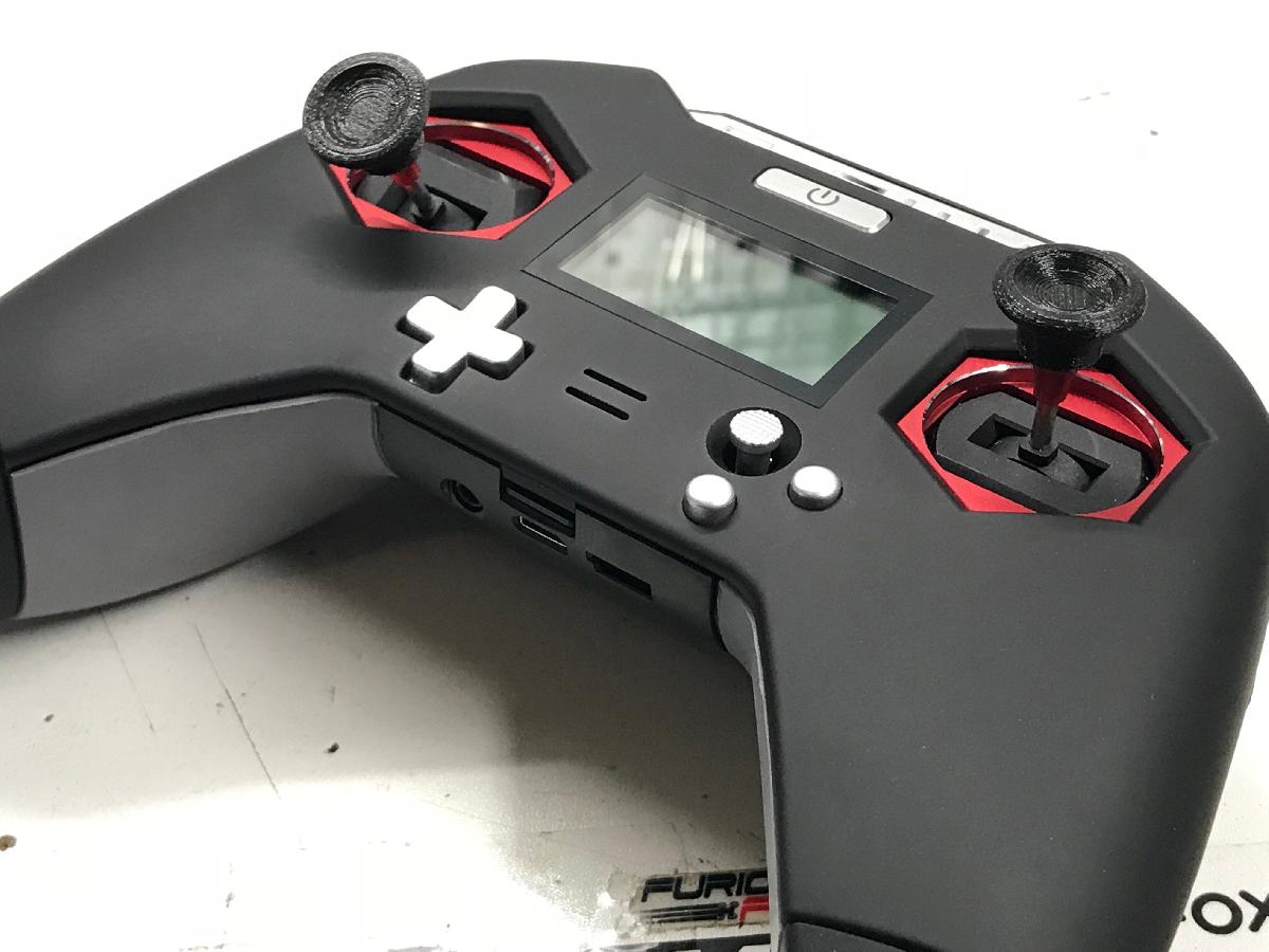 Extremidades do Stick Taranis X Lite Estilo X Box