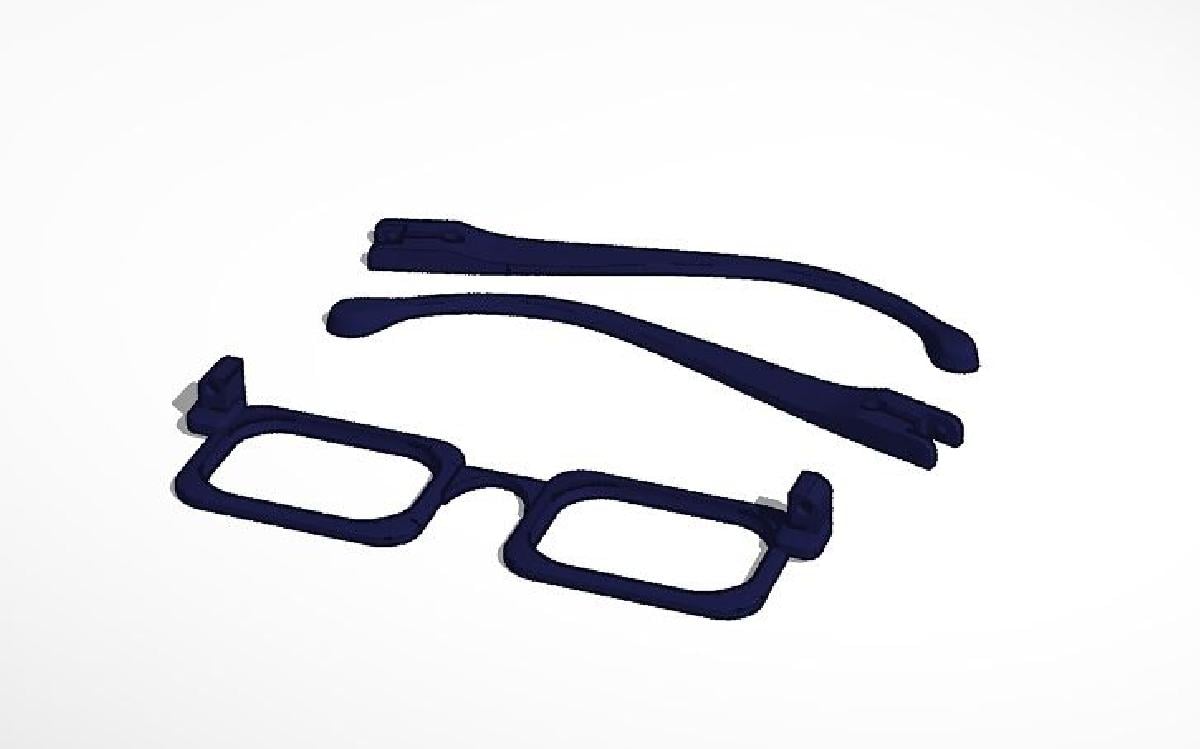 oculos azul marinho