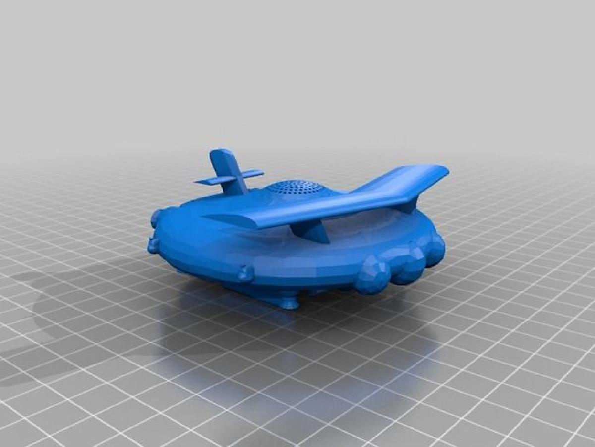 DESENHO CONCEPTUAL DE UM DRONE ELETRICO HIBRIDO E AR COMPRIMIDO
