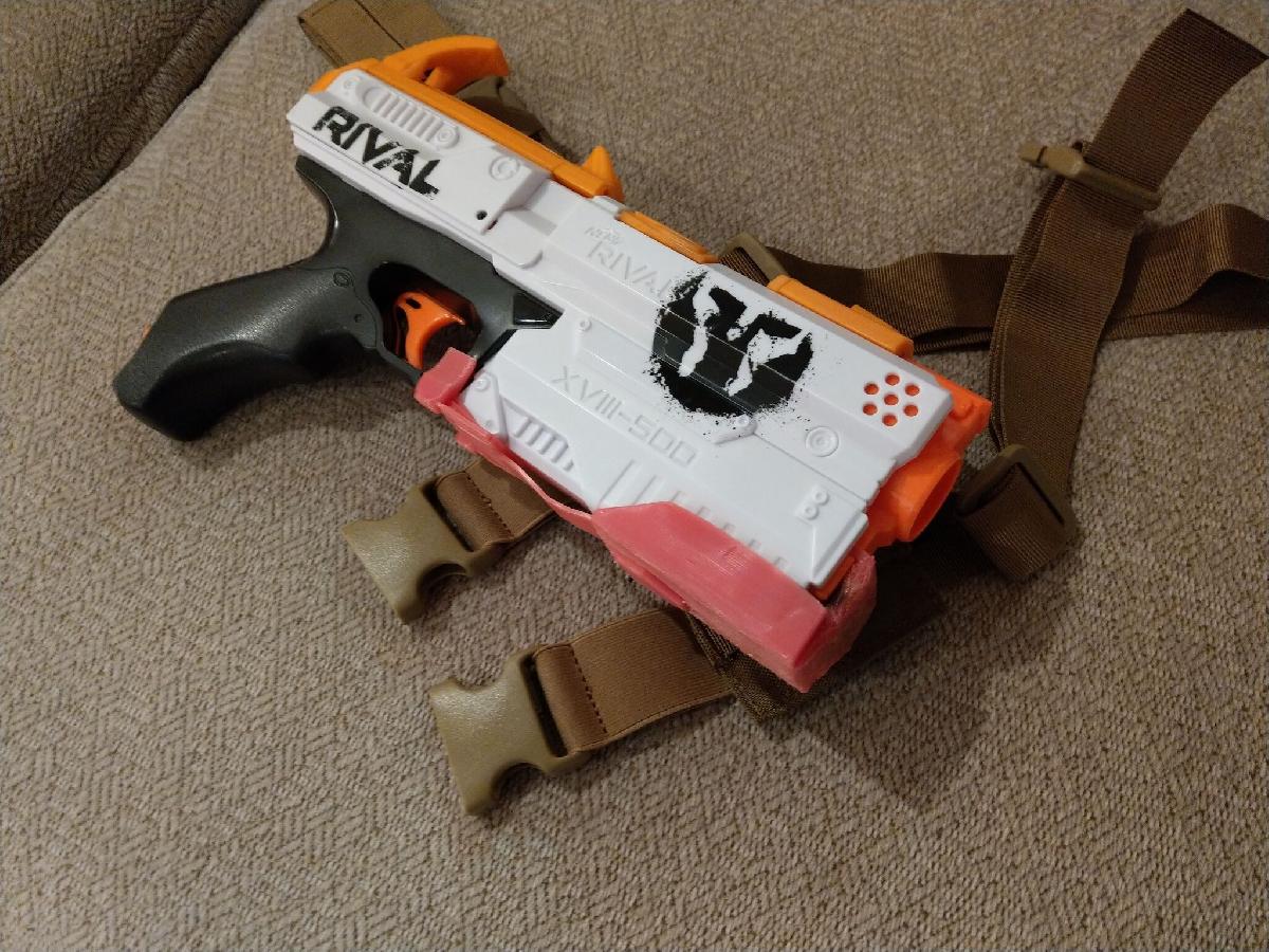 Agarre Firme da Docta Pew   Um Porta Nerf Kronos