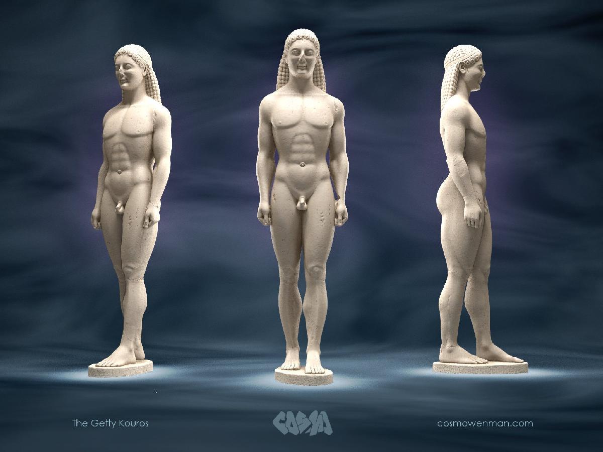 O Kouros de Getty