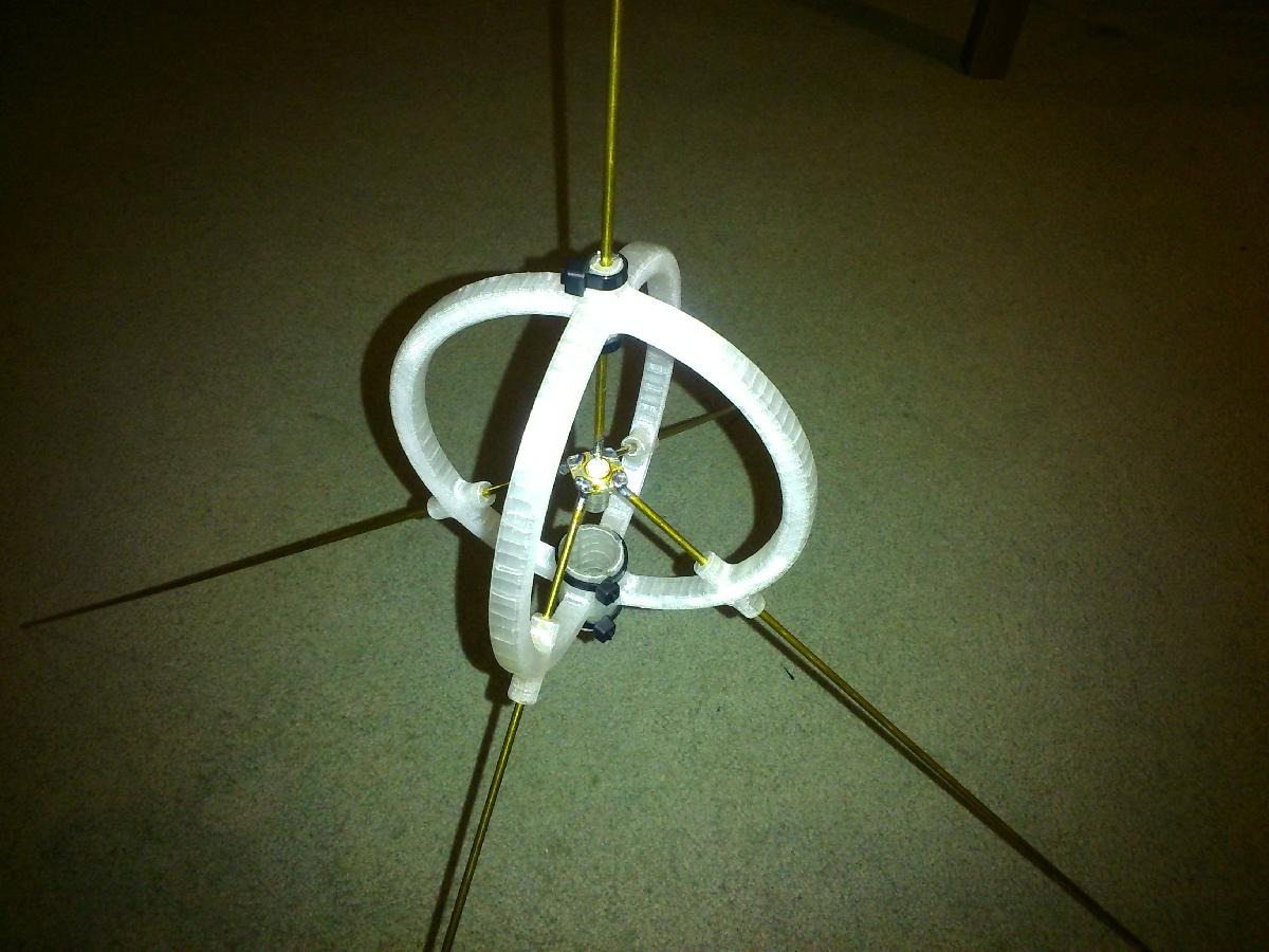 Antena de Plano de Terra de 1/4 de Onda Mk II