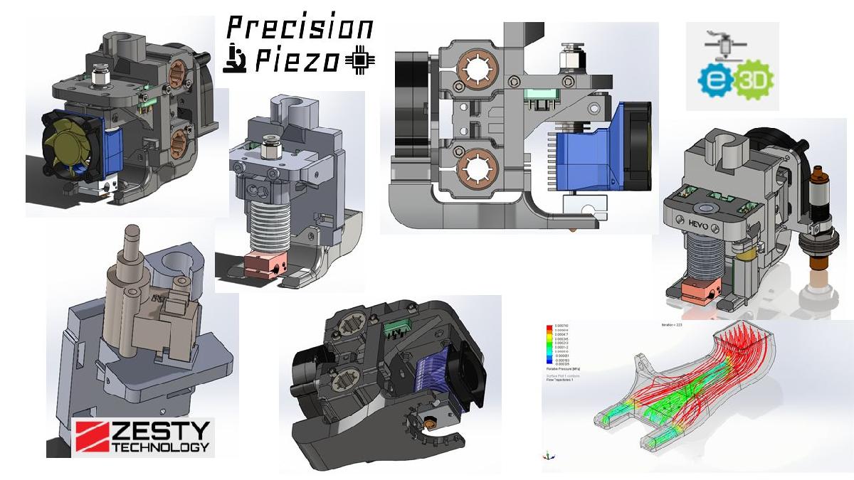 Conjunto Completo de Hotend para Evolucao de Hipercubo