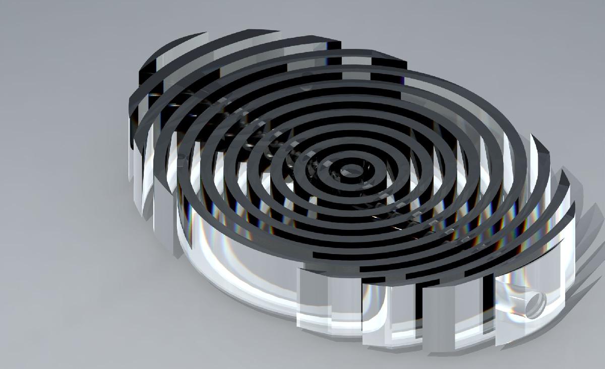 Saboneteira ultramoderna