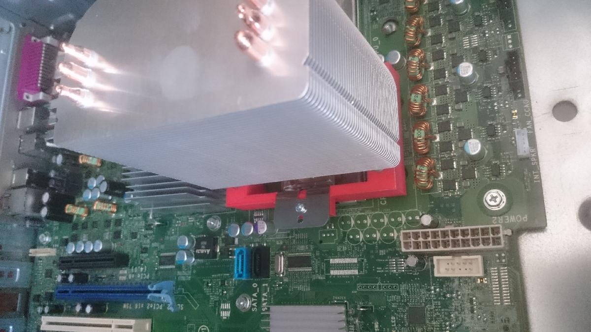 Adaptador de dissipador de calor para CPU Socket 771 da Intel