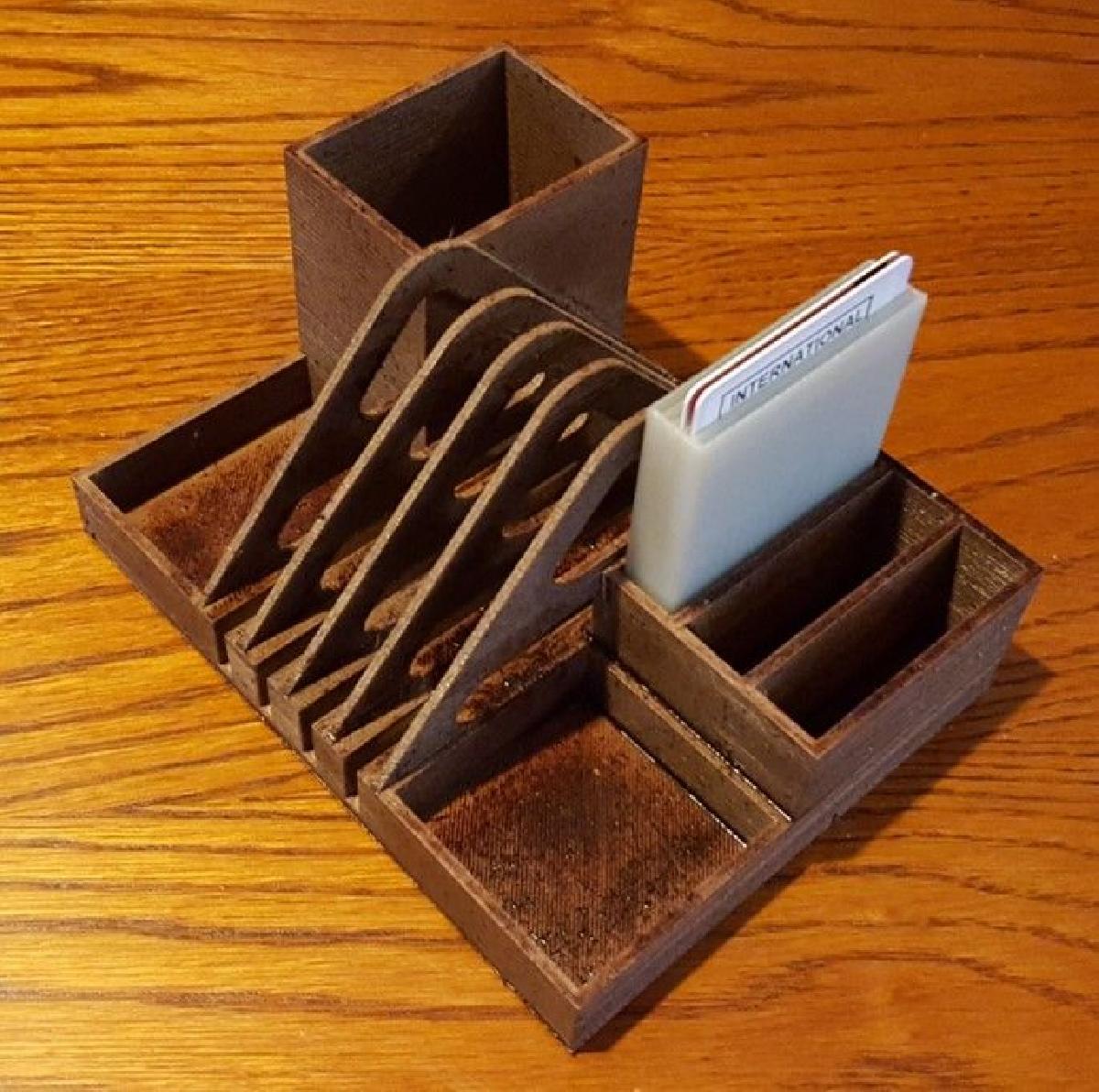 Organizador de Cartas e Cartoes