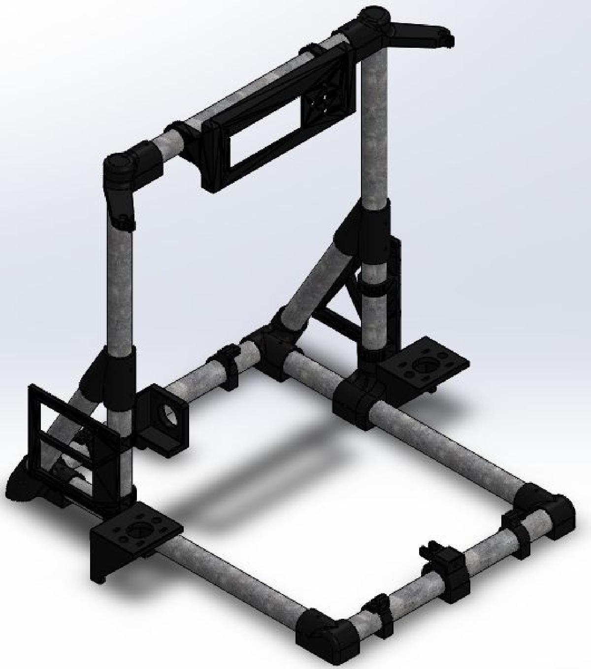 EMT8   A estrutura de metal mais barata para sua Anet A8