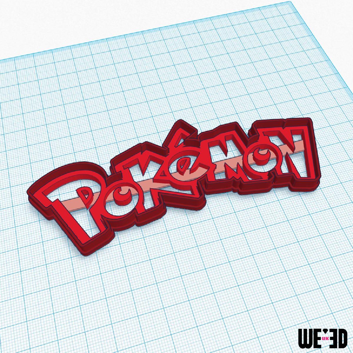 Cortador de Formas Pokemon   (Biscoitos / Bolos / Massinha!)