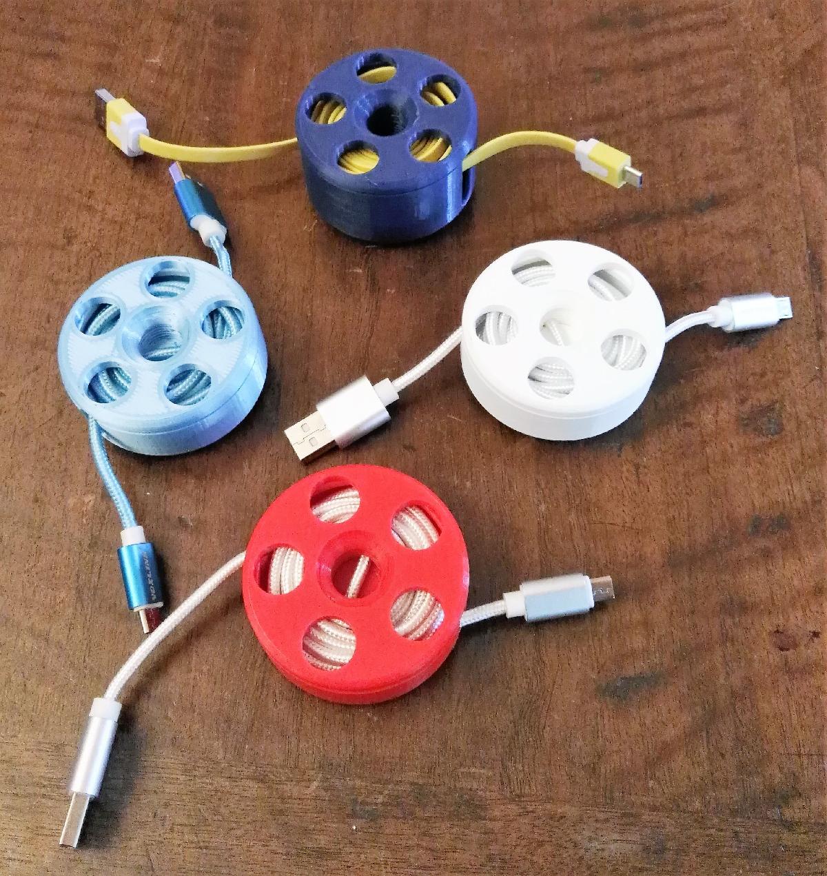 Bobina de cabo USB