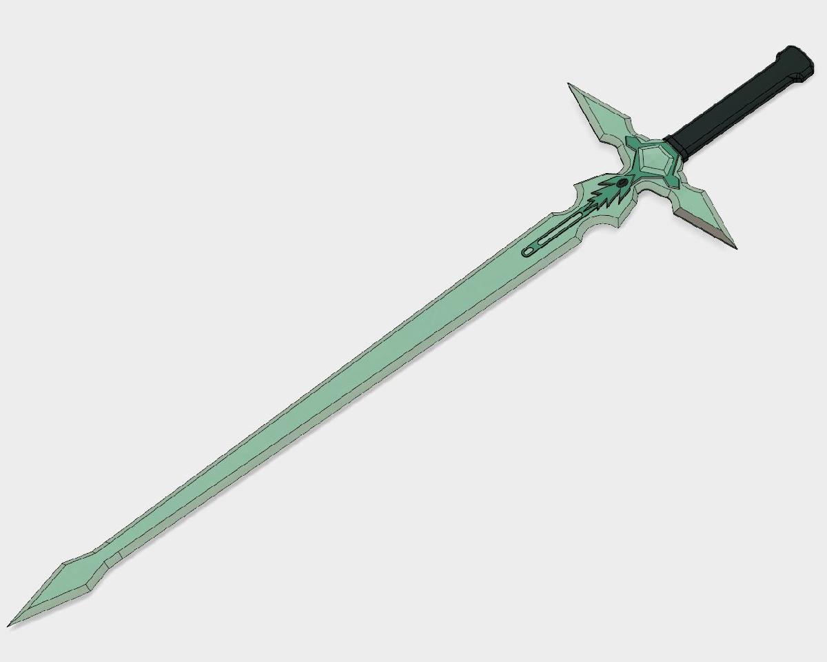 Dark Repulser   Sword Art Online   Tamanho Completo Sem Corte