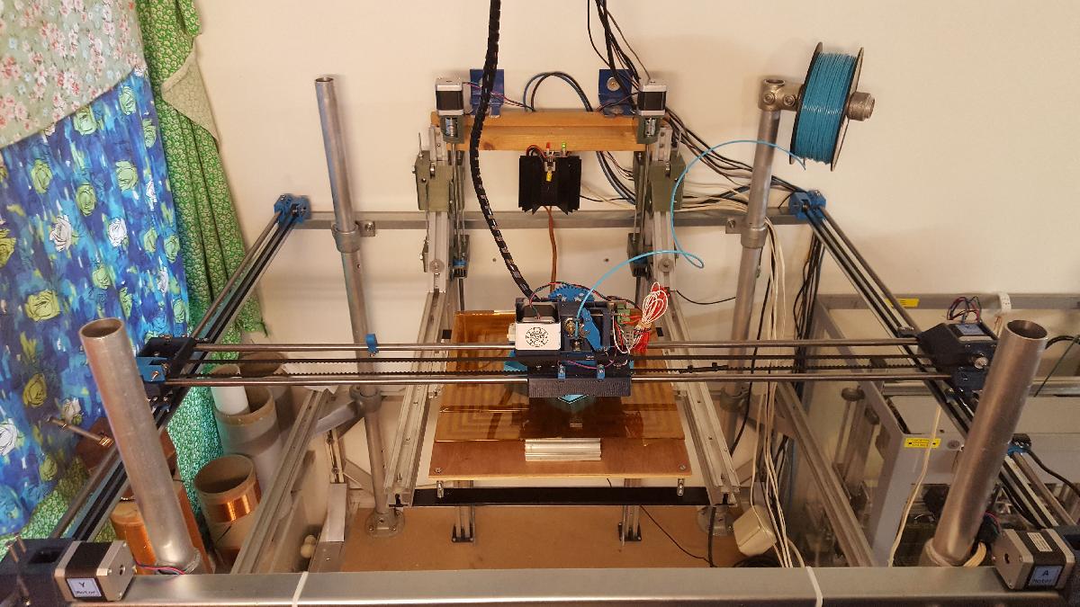 GRANDE Impressora 3D DIY