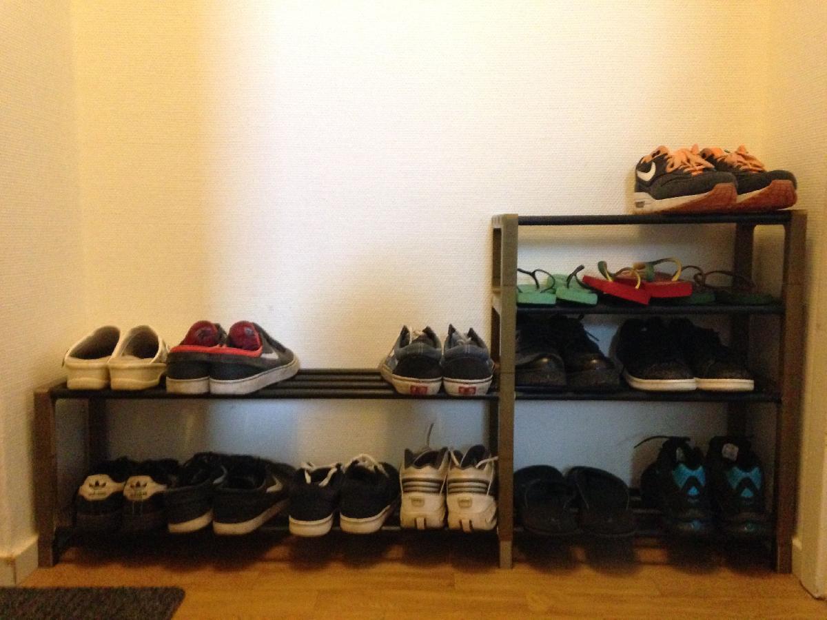 Sapateiro empilhável