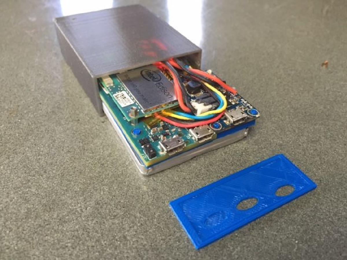 Bandeja do sistema OpenAPS com tampa, LiPo/ERF