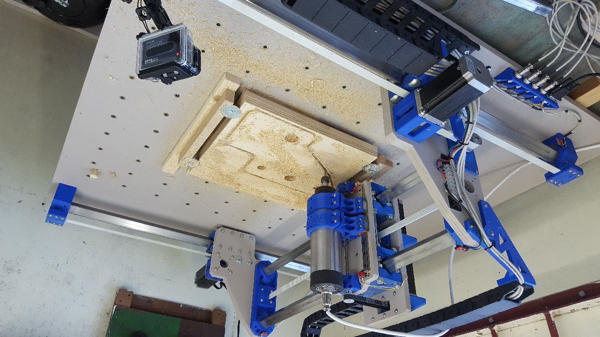 Roteador multiferramenta CNC Root 3 Pecas impressas em 3D
