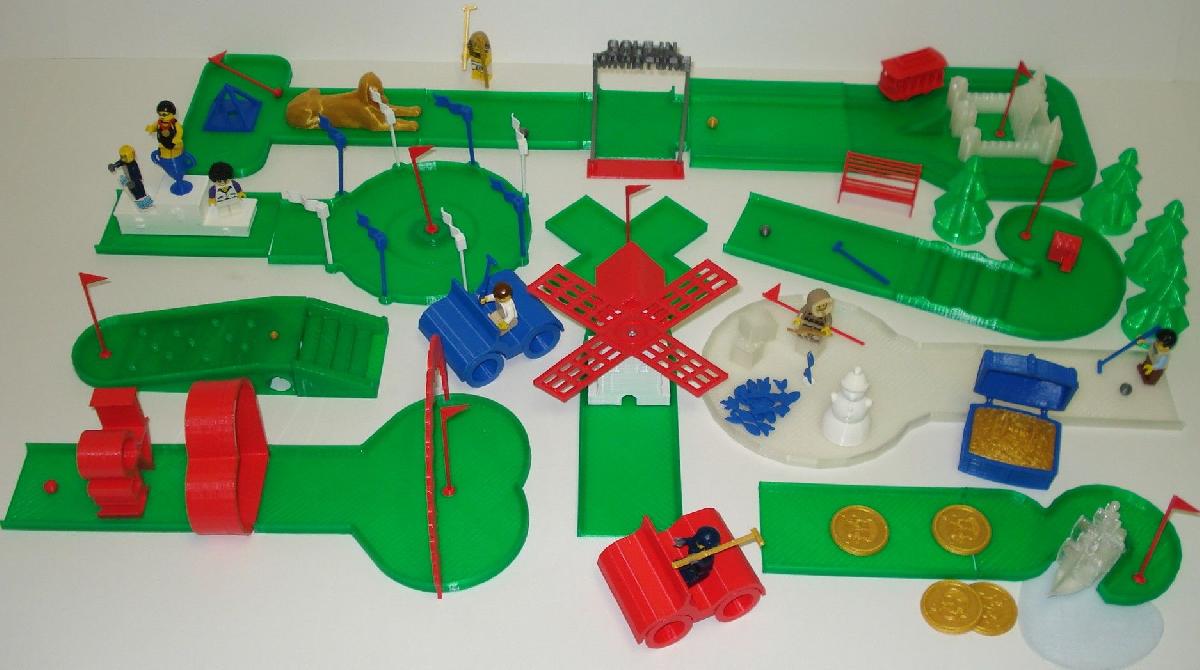 GOLF IN MINIATURE : O Campo de Golfe em Miniatura de 18 Buracos