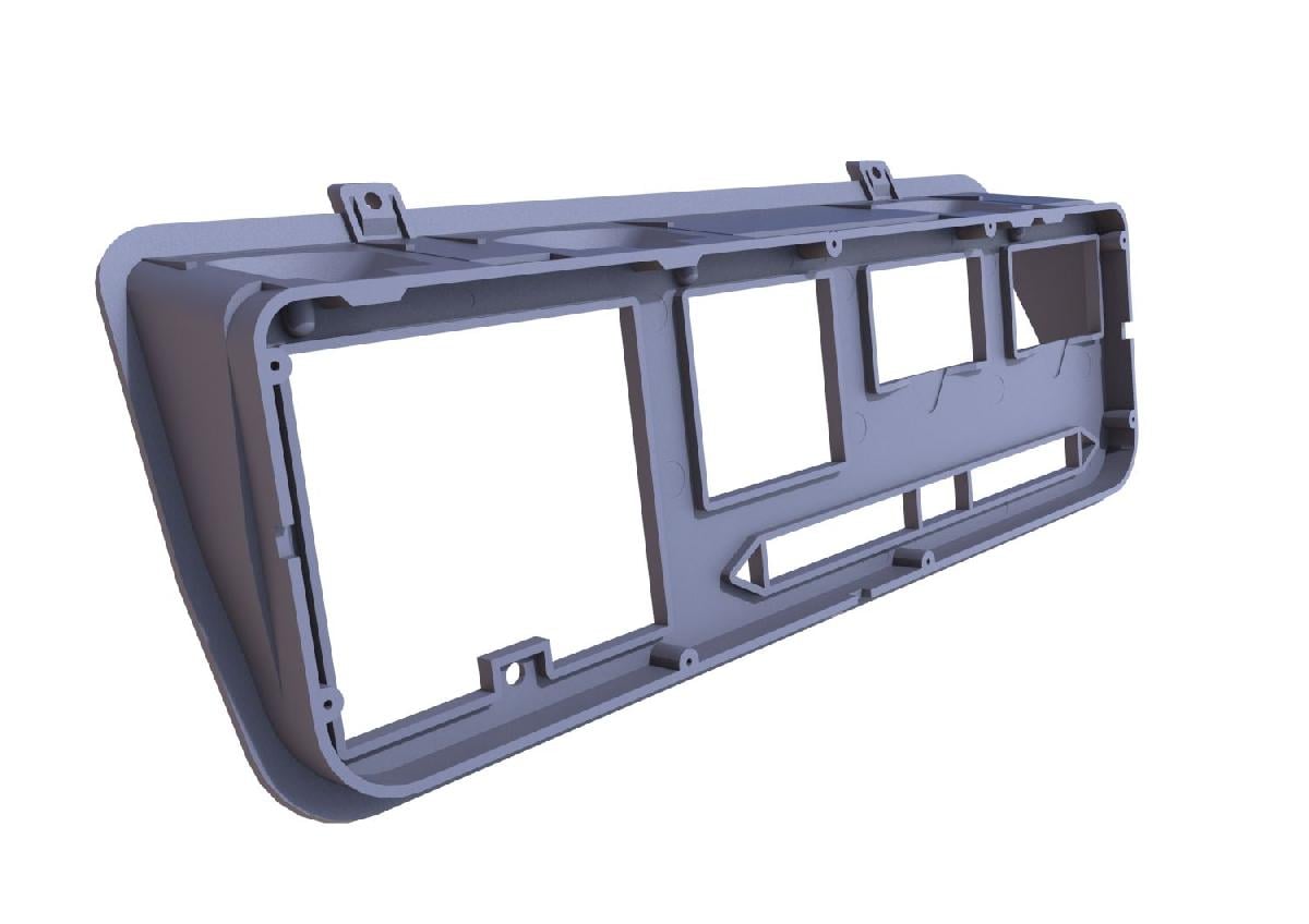painel de carbono Volvo