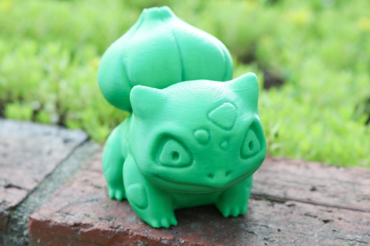 Bulbasaur Realista de Alta Poligonalidade
