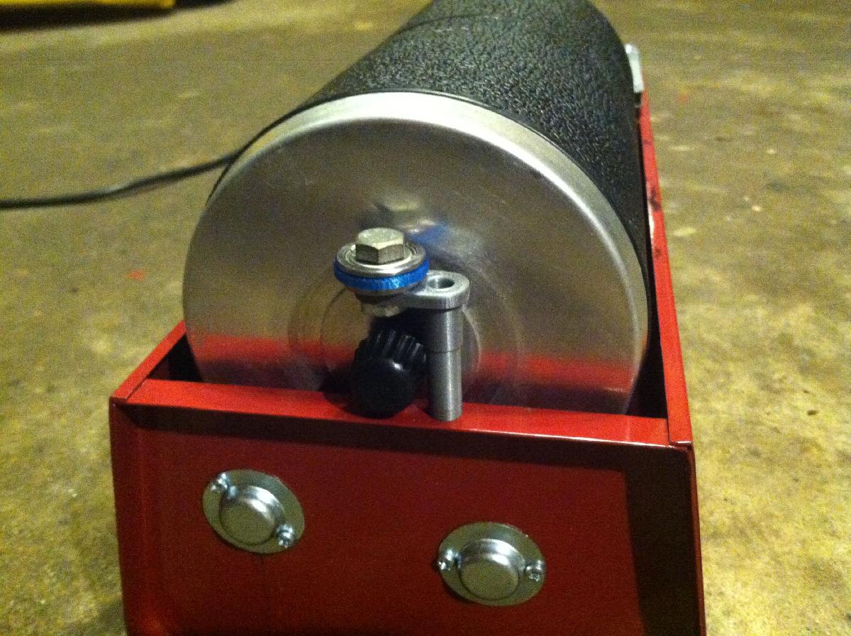 Parada de extremidade de rolamento de esferas de tambor de rocha