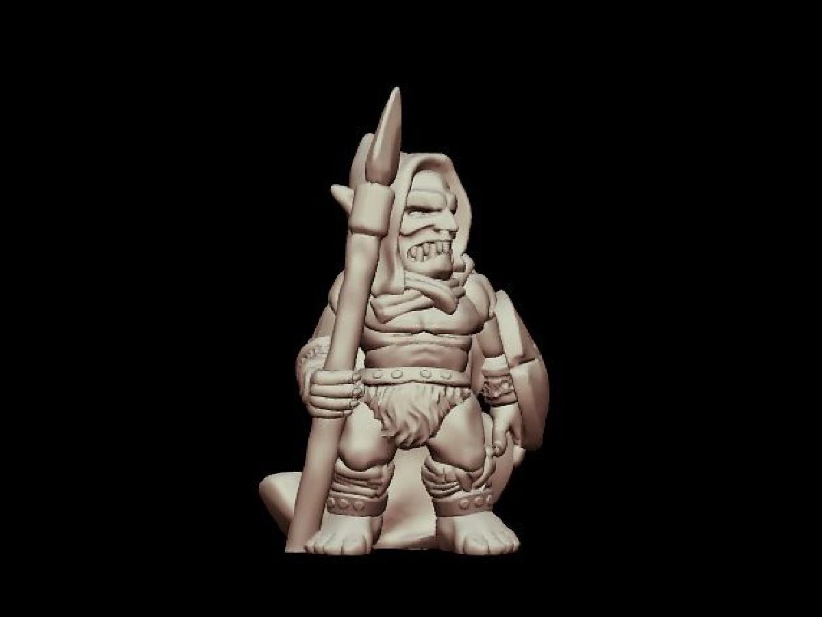 Guerreiro Goblin Kyn Finvara (escala 28mm/32mm)