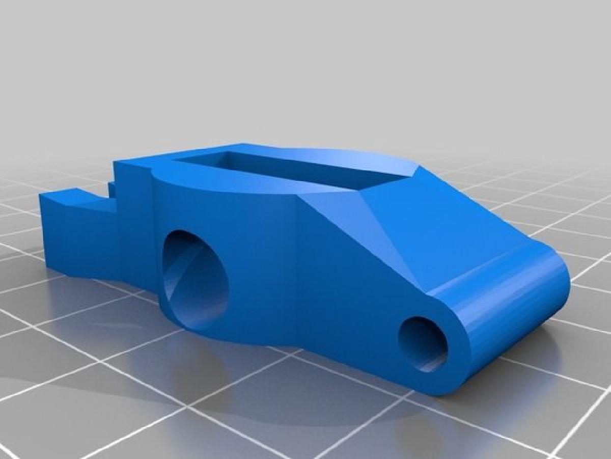 Bloco de Extrusora Simplificada MakerGear com Liberacao Rapida e Suporte de Motor Traseiro para engrenagem de acionamento mini hyena